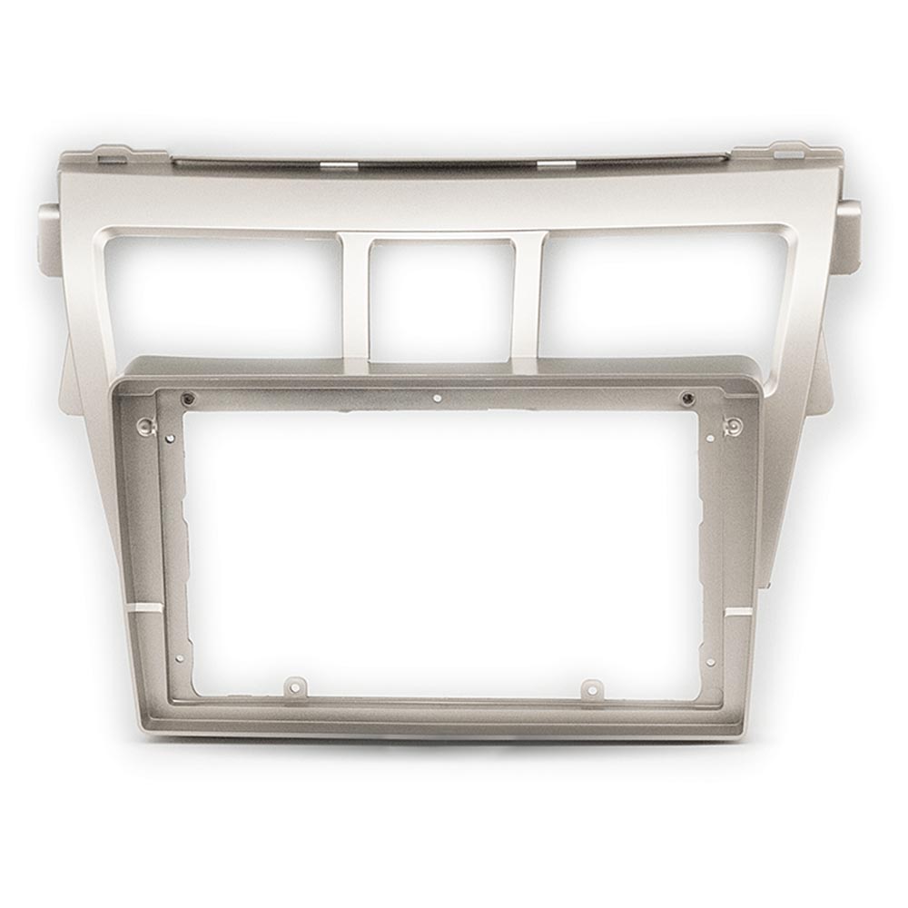 DASHKIT TOYOTA VIOS 2007+, BELTA 2005-08, YARIS SEDAN 2006-12 (PLATEADO) 9"