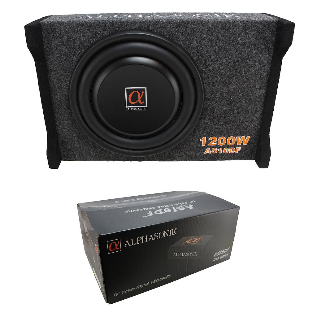 Subwoofer 10"  CAJA PORTEADA ALPHASONIK